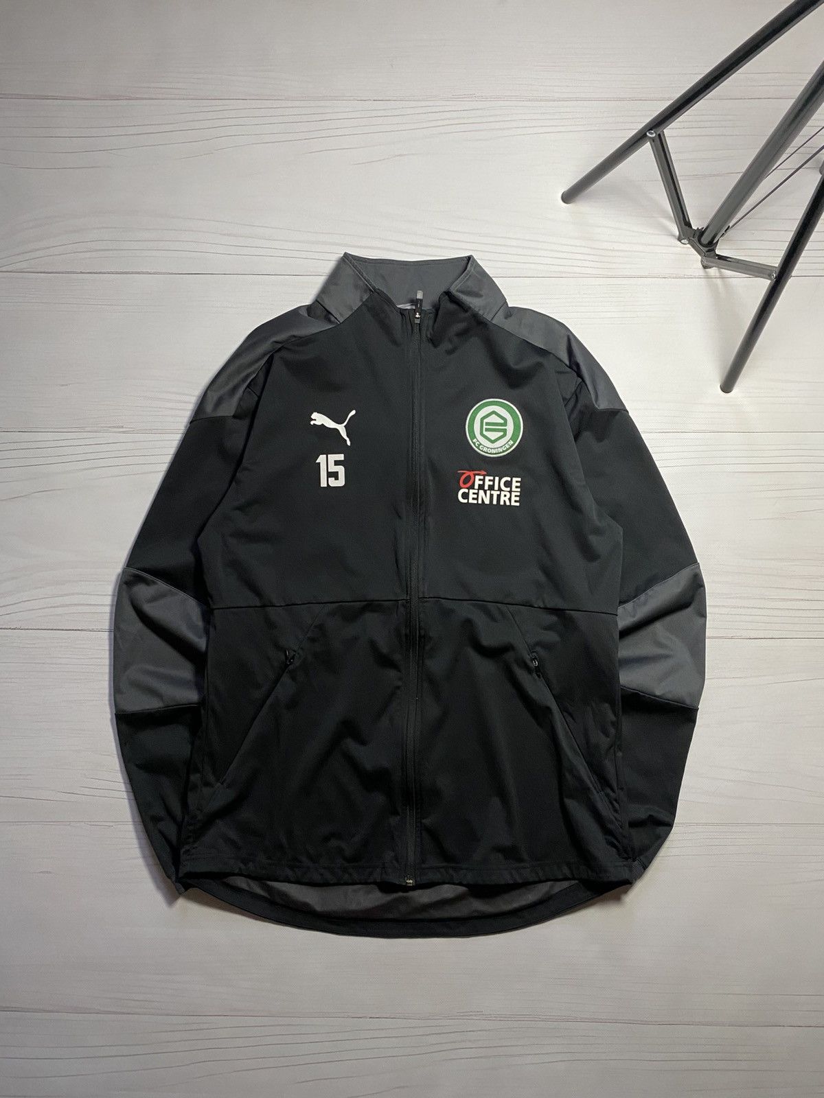 Puma Puma FC Groningen 2018/19 training soccer football jacket Size US L / EU 52-54 / 3 - 1 Thumbnail