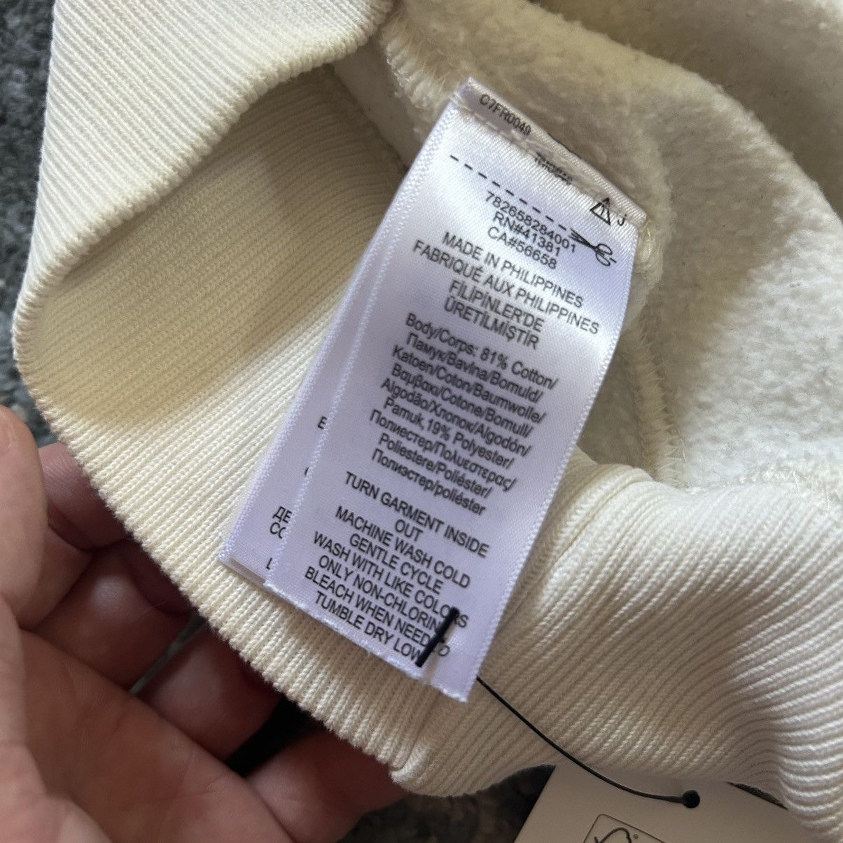 RRL Ralph Lauren 2018 CREAM U.S.R.R.L. MOUNTED COLLAR FOOTBALL CREWNECK BLUE Size US M / EU 48-50 / 2 - 16 Thumbnail