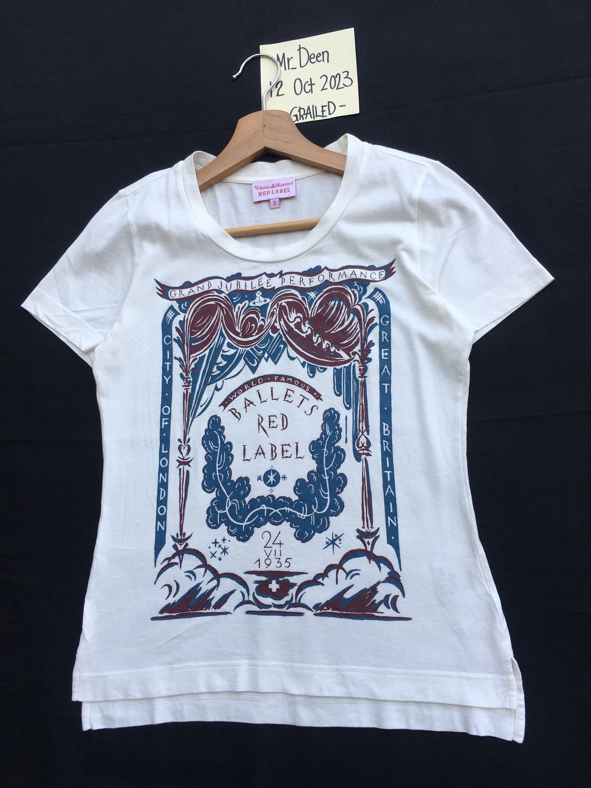 Vivienne Westwood Rare Vintage Vivienne Westwood Ballets Red Label Tshirt Size S / US 4 / IT 40 - 3 Thumbnail