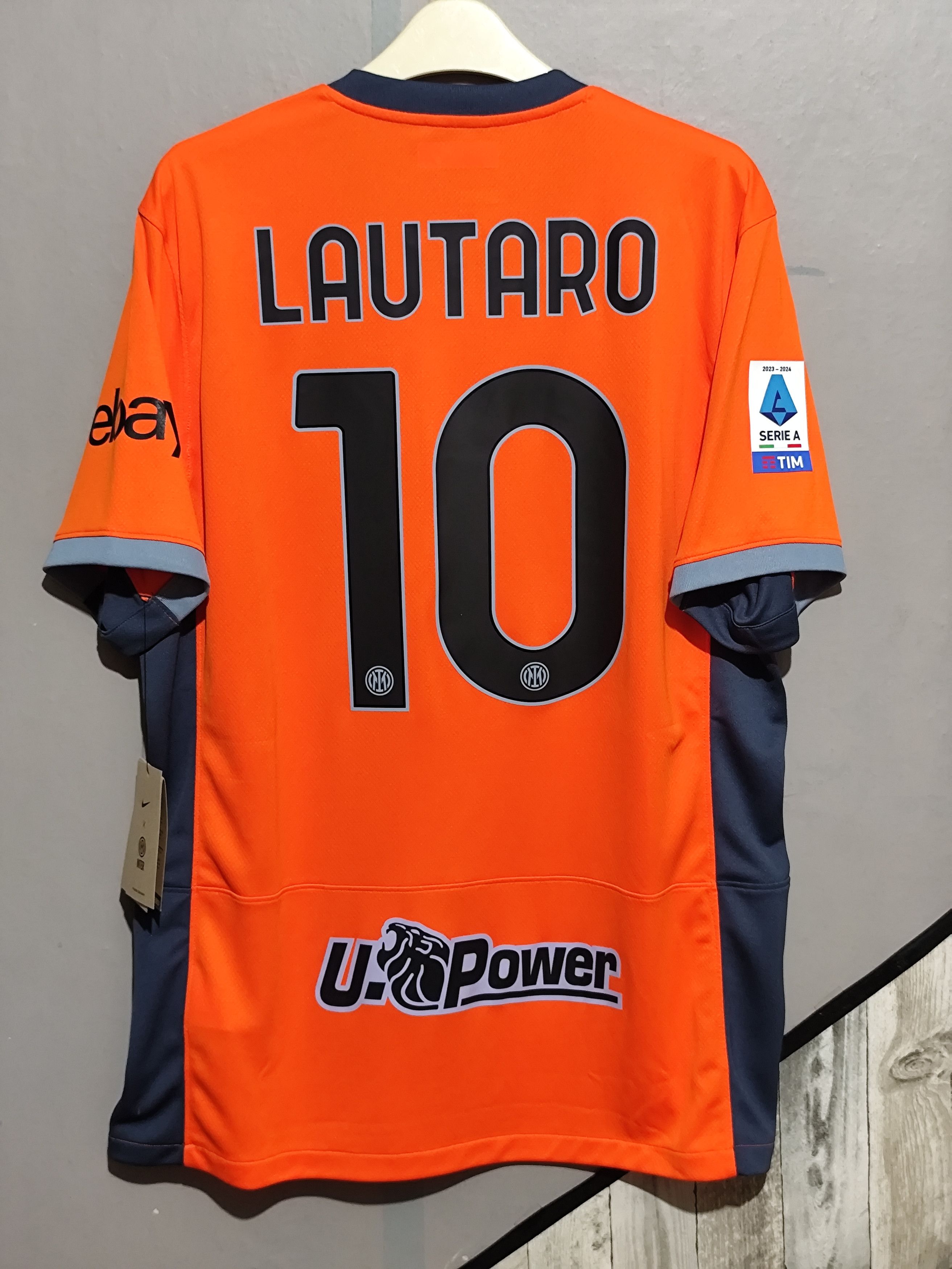 Nike Nike x Inter Milan 23/24 Lautaro #10 Third Jersey Size US L / EU 52-54 / 3 - 16 Thumbnail
