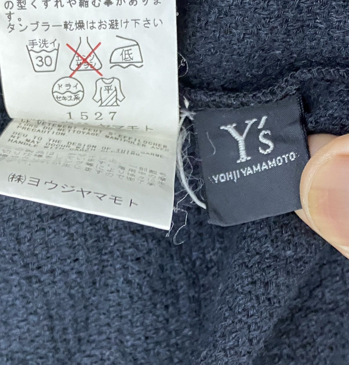 Y's × Yohji Yamamoto Y’s Yohji Yamamoto Knit Cardigan Size XS / US 0-2 / IT 36-38 - 9 Thumbnail