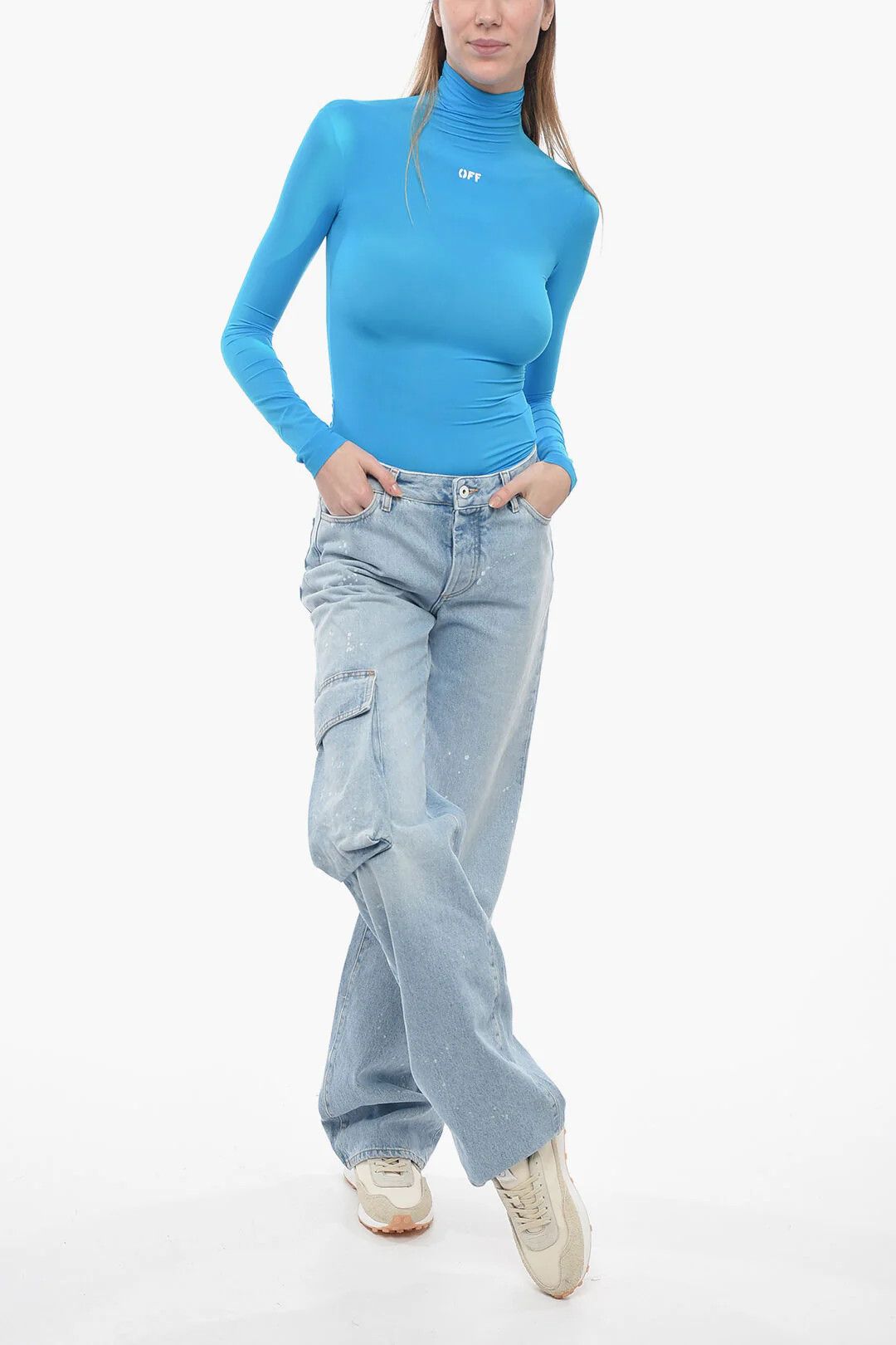 Off-White og1mm0426 Straight-Fit Jeans in Blue Size 27" / US 4 / IT 40 - 4 Thumbnail