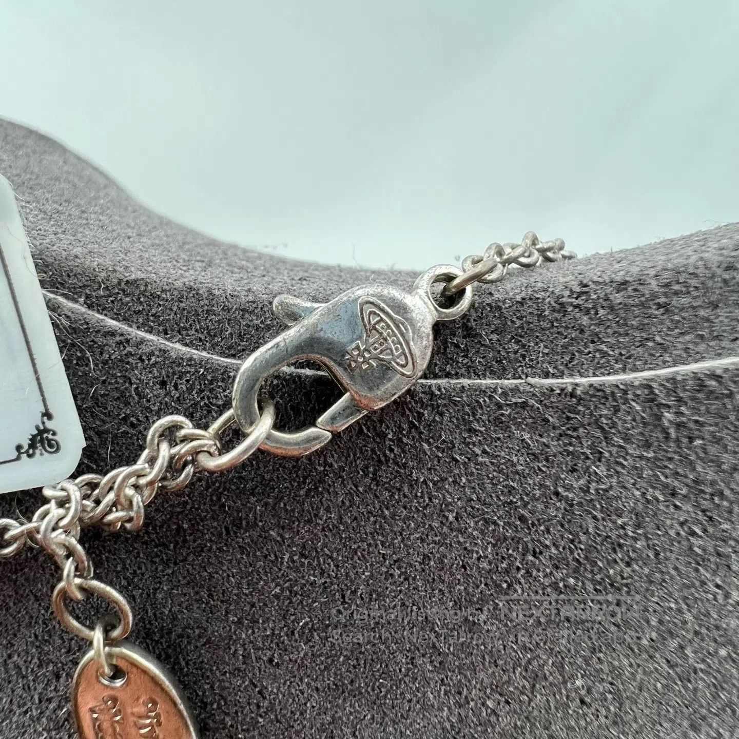 Vivienne Westwood Vivienne Westwood Logo design: Bronze; Necklace: Silver Size ONE SIZE - 4 Thumbnail