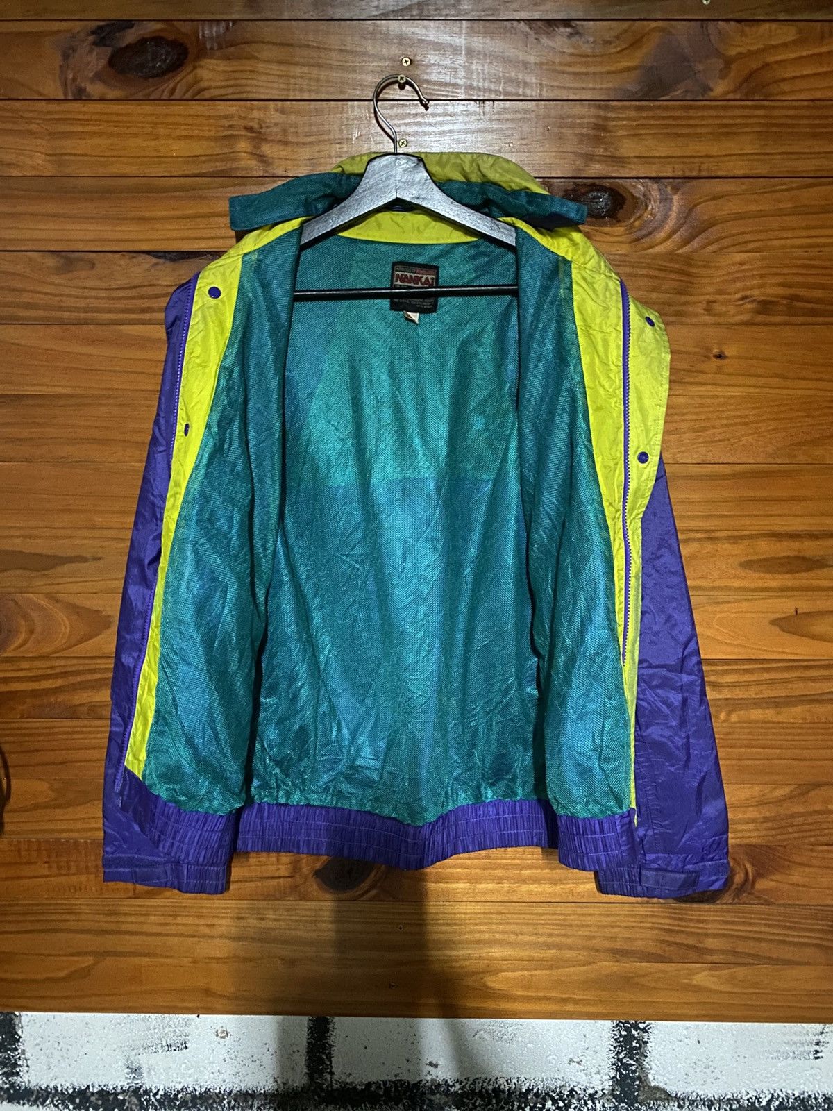 Japanese Brand Vintage NANKAI Motorcycle Racing Jacket Purple Windbreaker Size US L / EU 52-54 / 3 - 11 Thumbnail