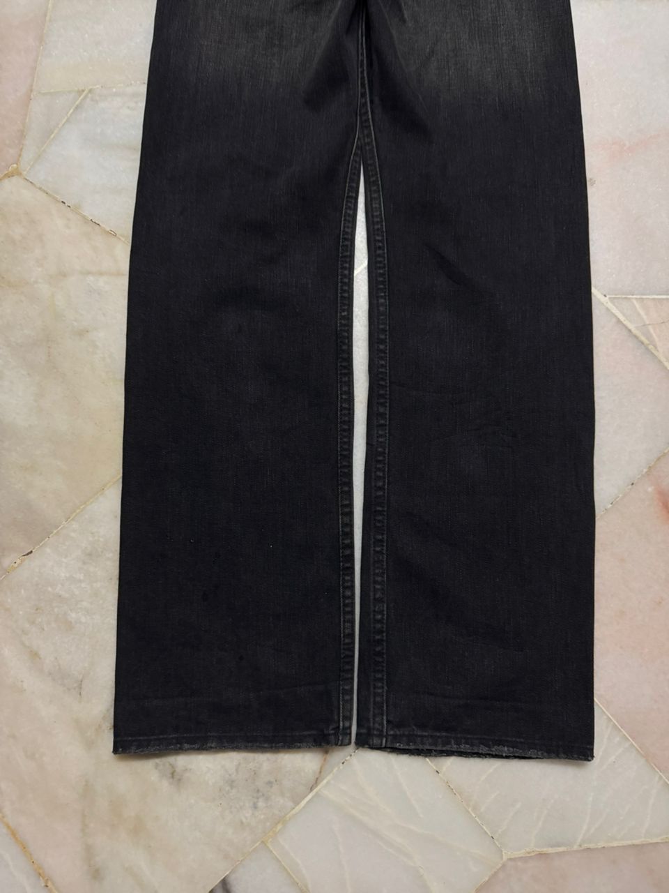 Lee 💥Insane💥Vintage Lee Rusty Mudwash Distressed Black Jeans Size US 29 - 23 Thumbnail
