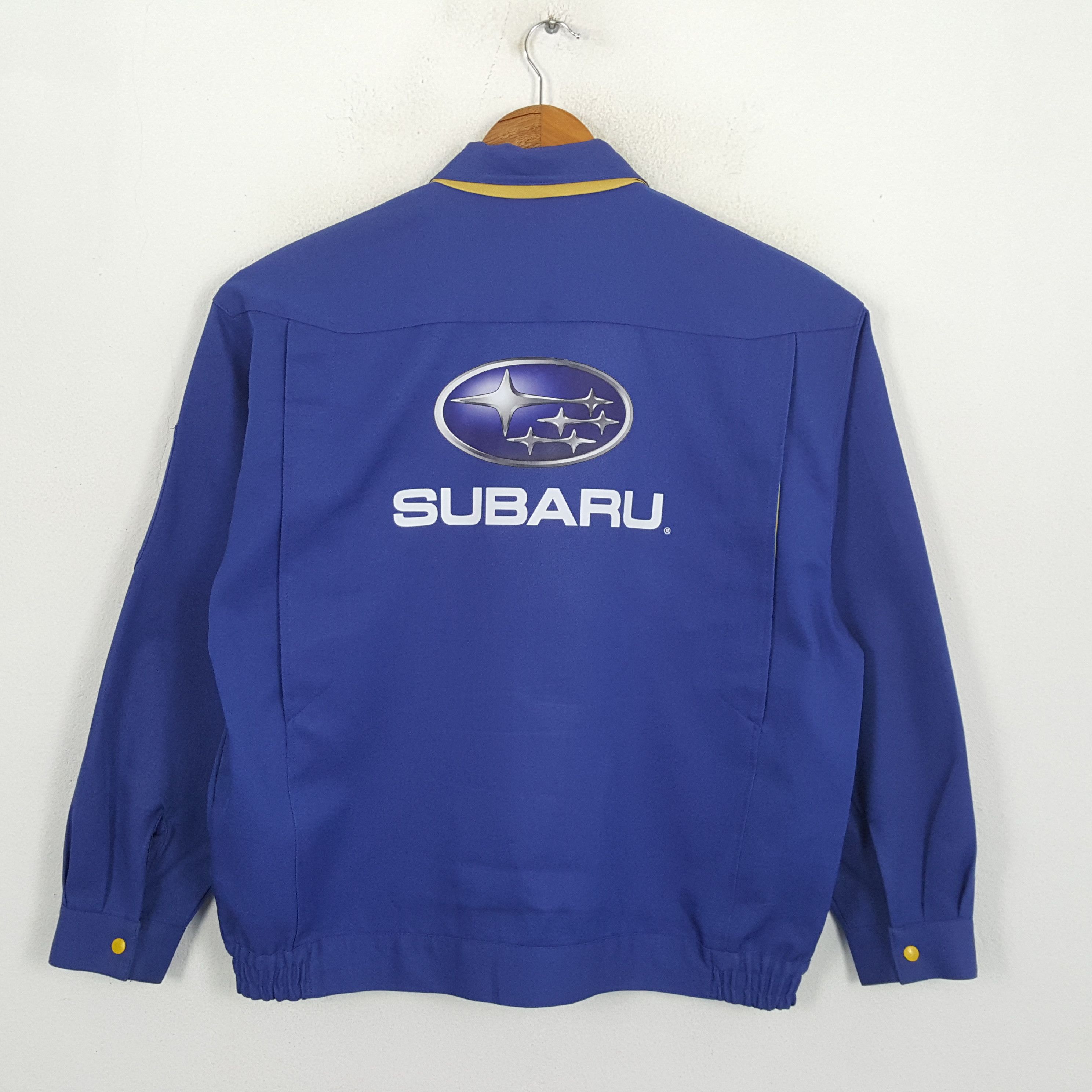 image of Racing x Vintage Subaru Japanese Wrc Ralliart Jacket in Blue, Men's (Size XL)
