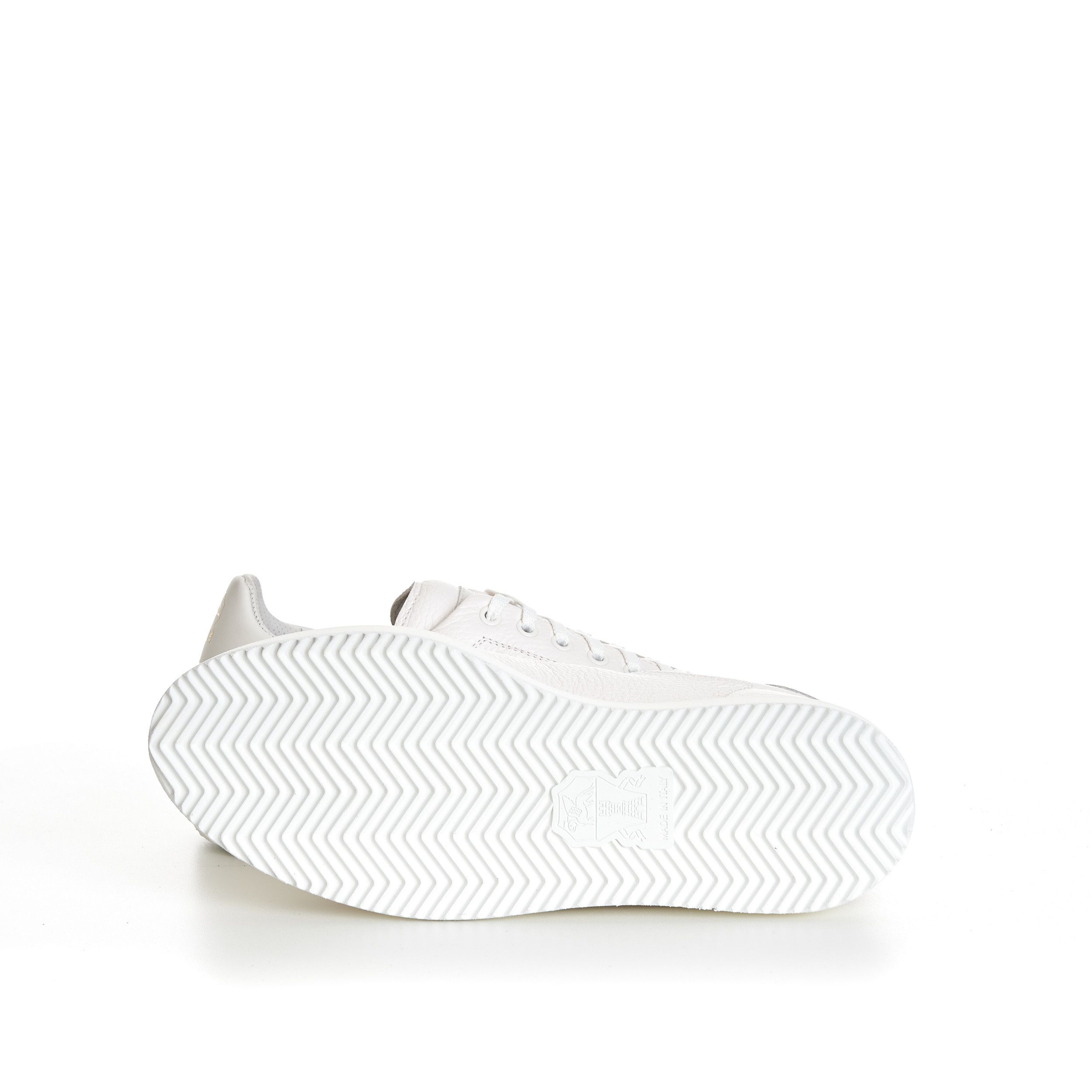 Brunello Cucinelli White Grained Calfskin Leather Low Top Sneakers Size US 6 / EU 39 - 10 Thumbnail