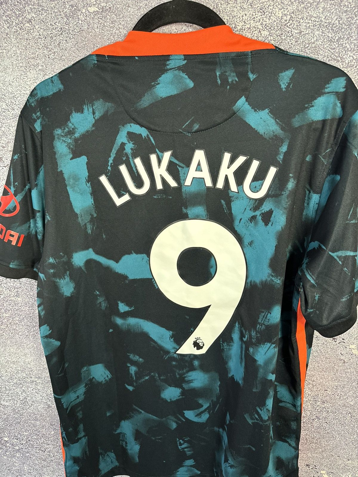 Chelsea Soccer × Nike × Vintage LUKAKU Vintage Chelsea 2021/22 Nike Jersey blokcore Size US L / EU 52-54 / 3 - 14 Thumbnail