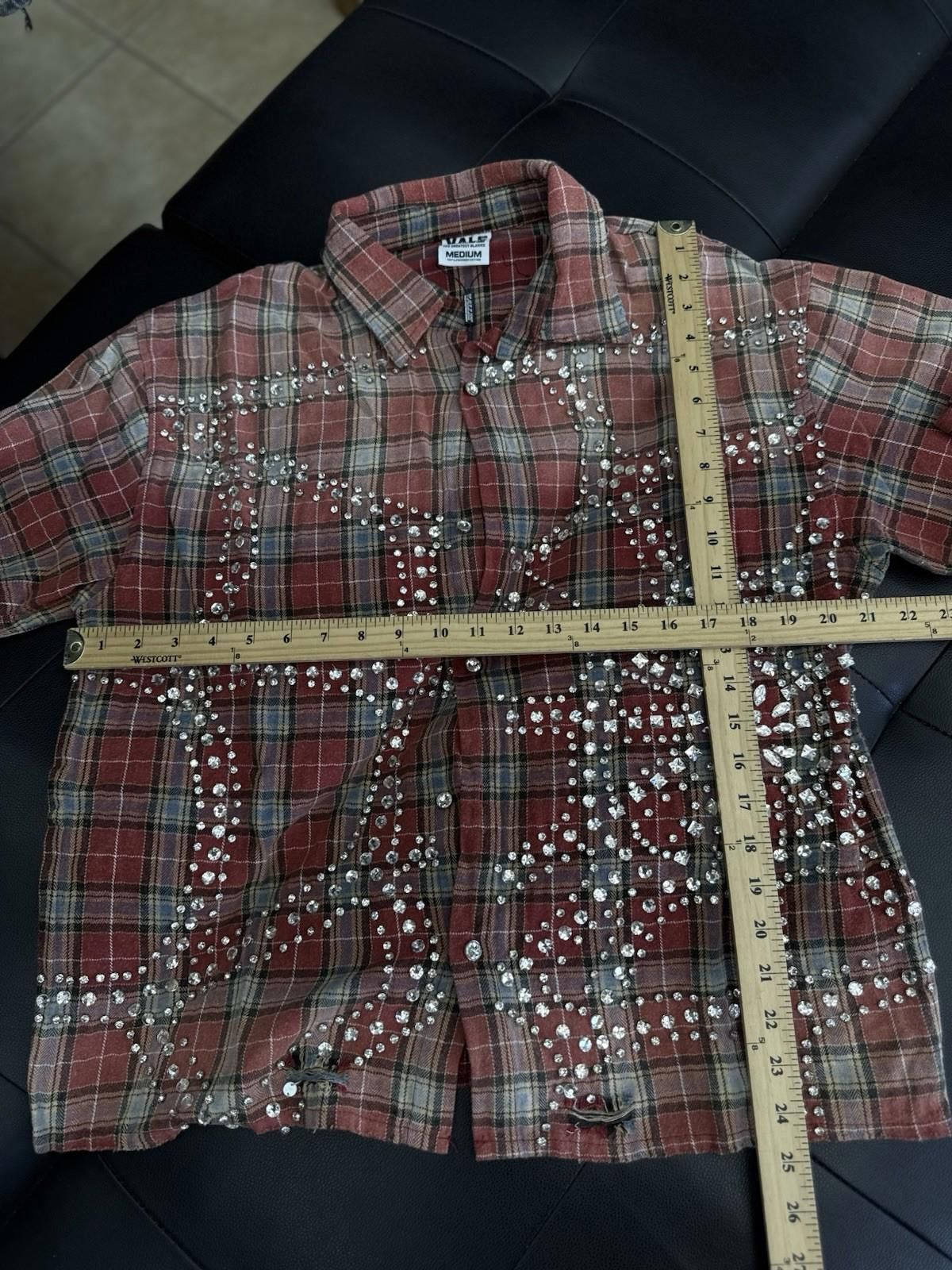 Vale Vale Forever Valley Dreams Full Crystal Stone Flannel (M) Size US M / EU 48-50 / 2 - 6 Thumbnail