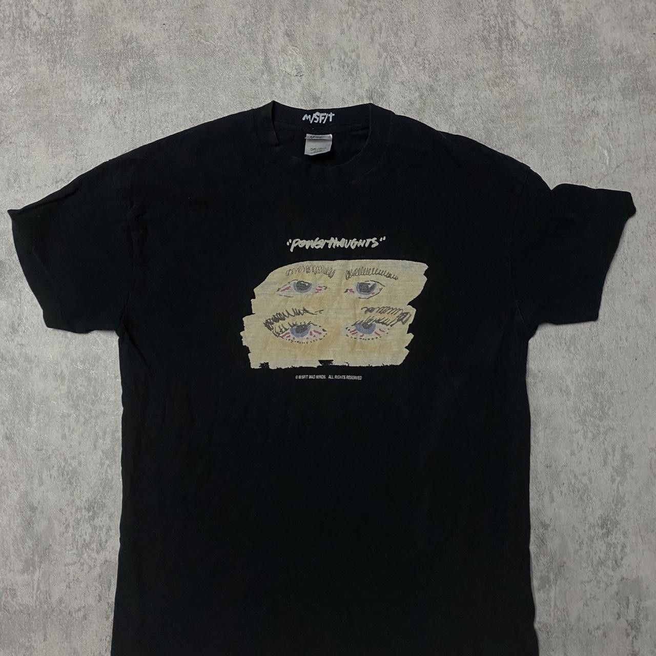 Other Misfits "Power Thoughts" black T-shirt #punkrock Size US M / EU 48-50 / 2 - 1 Thumbnail