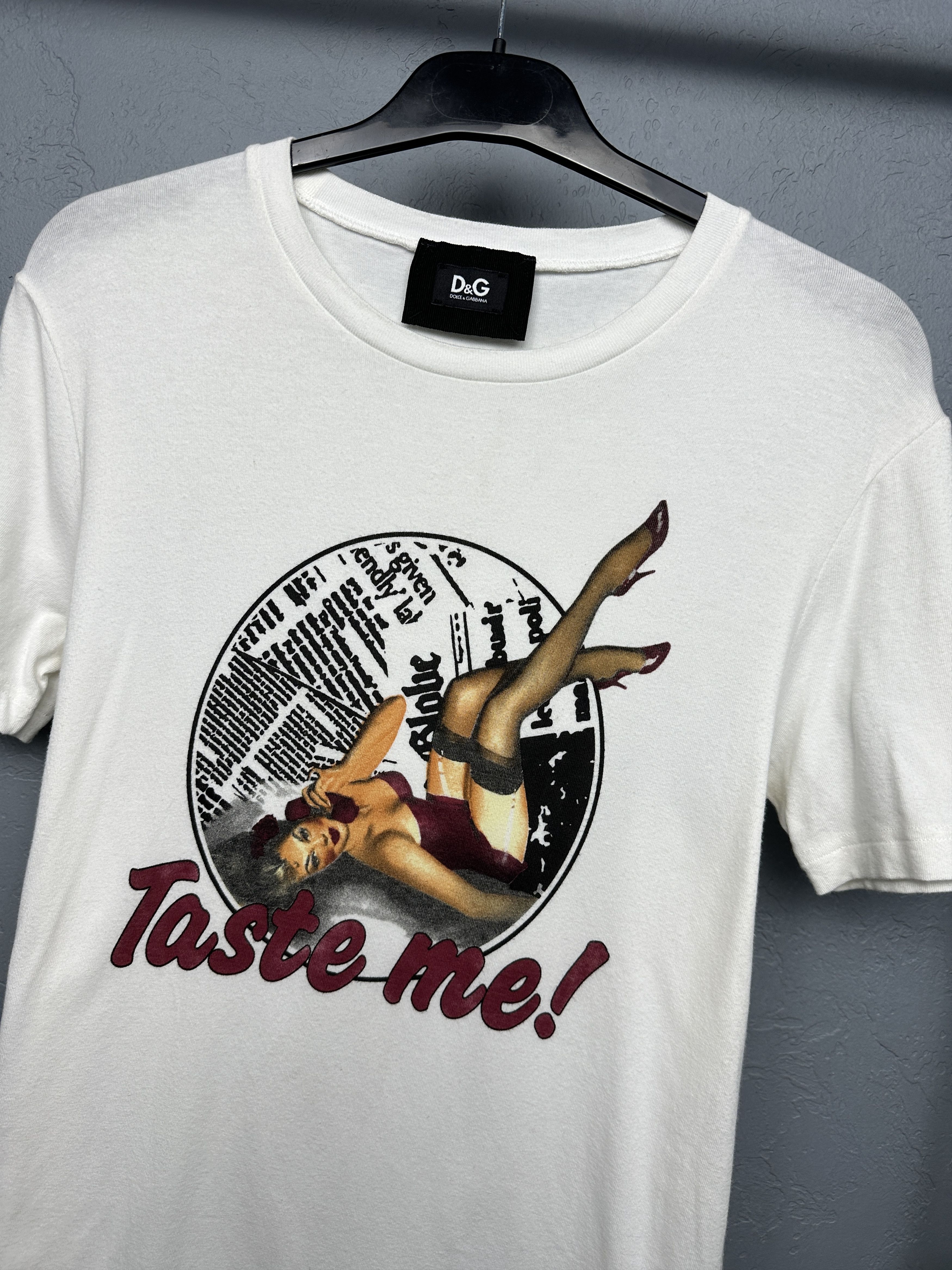 Dolce & Gabbana Dolce & Gabbana Taste Me Girl T-Shirt Tee Size US L / EU 52-54 / 3 - 2 Thumbnail