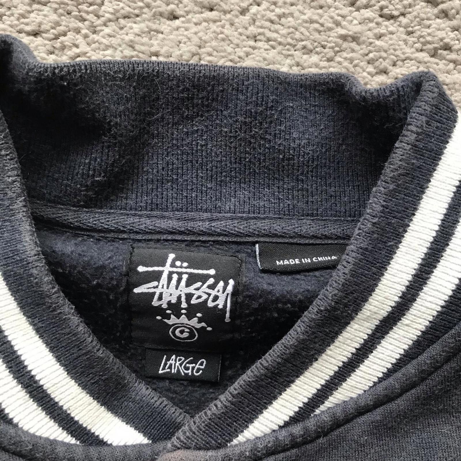 Stussy Vintage Stussy Varsity Bomber Jacket Size US L / EU 52-54 / 3 - 3 Thumbnail