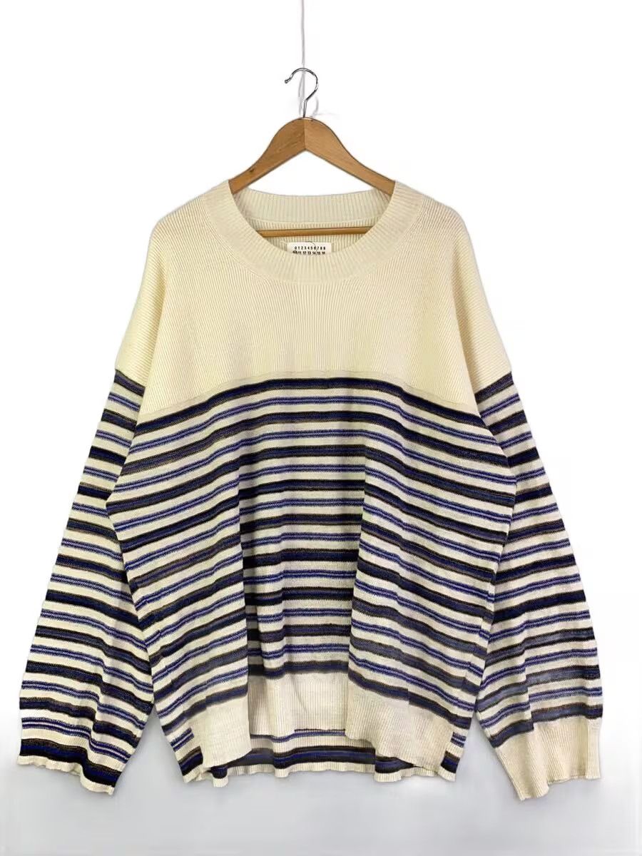 Maison Margiela Striped Wool Knit Sweater Size US M / EU 48-50 / 2 - 1 Thumbnail