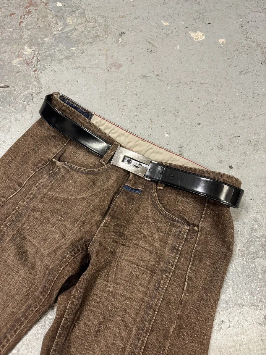 Gucci 2000s Gucci Black Leather G Belt Size ONE SIZE - 1 Thumbnail