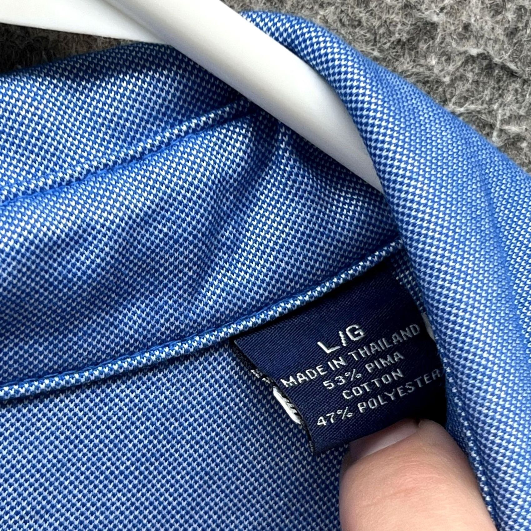 Tommy Bahama Tommy Bahama Polo Shirt Mens L Blue Pima Cotton Marlin Logo Casual Shirt Mens Large Blue Polo Shirt Marlin Logo Casual Size US L / EU 52-54 / 3 - 7 Thumbnail