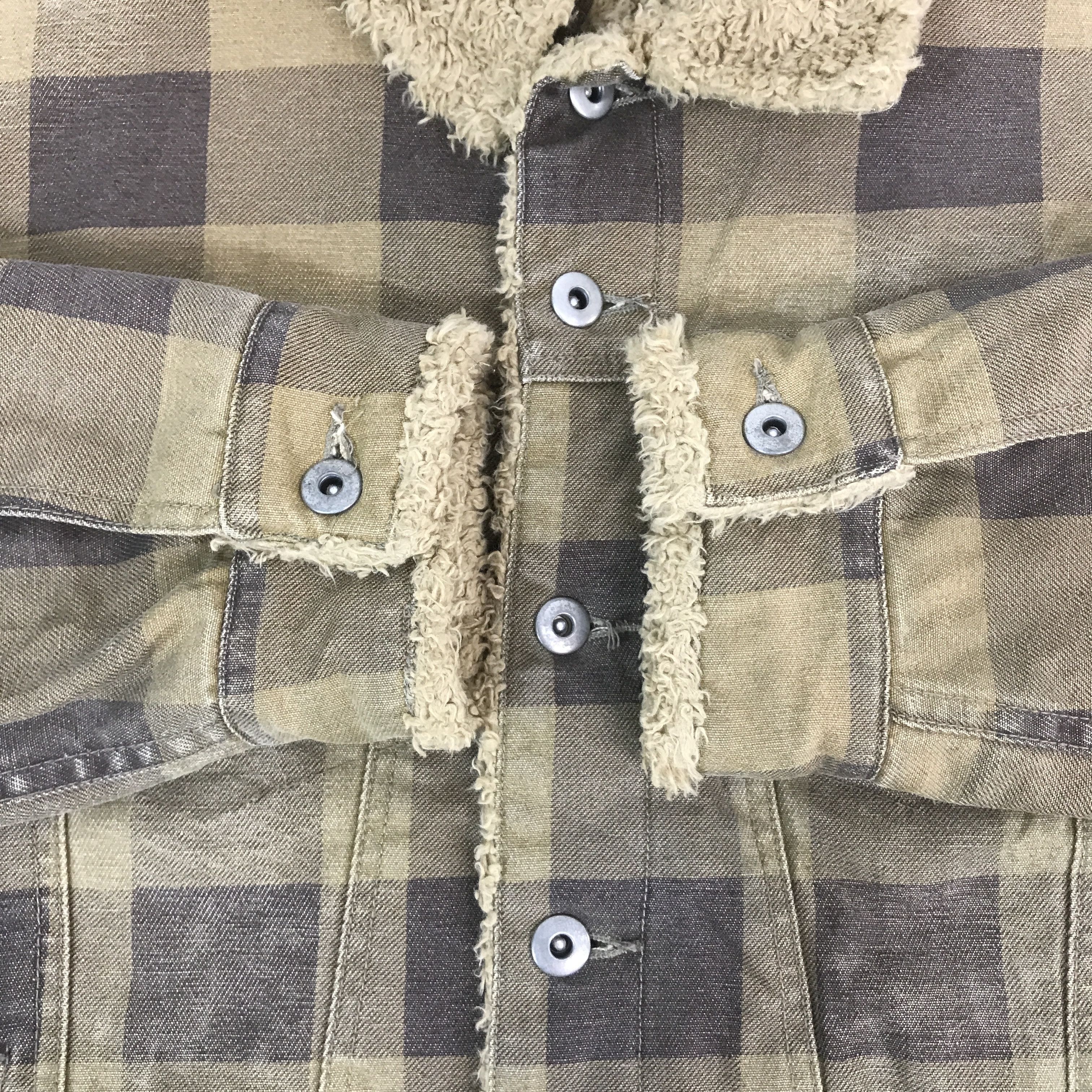 Japanese Brand SKY WALK RANCH TARTAN STYLE BUTTON JACKET Size US M / EU 48-50 / 2 - 7 Thumbnail