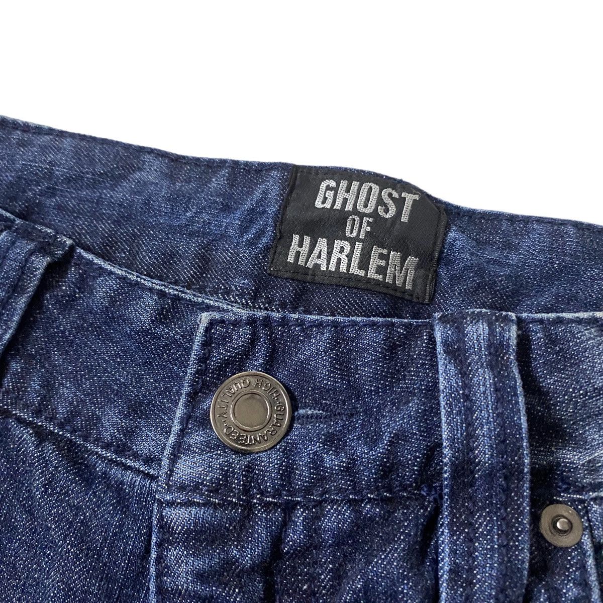 Hysteric Glamour × If Six Was Nine × Japanese Brand 2000's Ghost of Harlem Distressed Slim Jeans Size US 28 / EU 44 - 7 Thumbnail