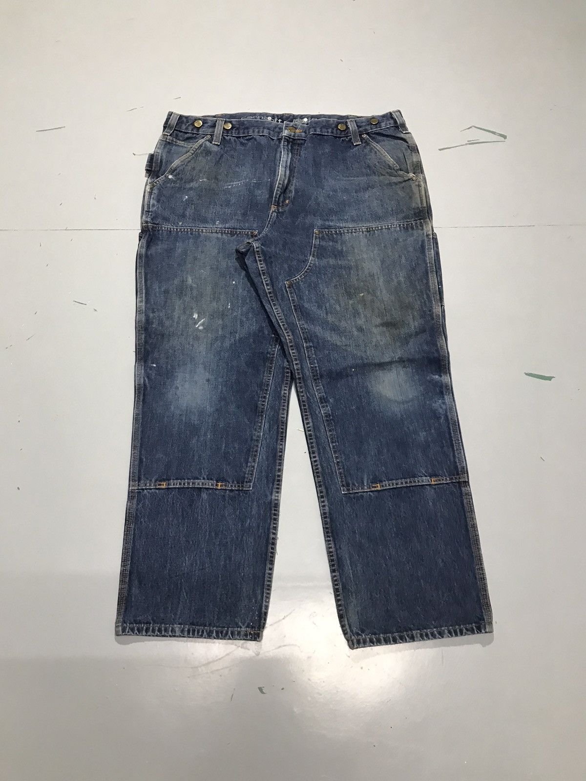 Carhartt Vintage Carhartt double knee denim Size US 40 / EU 56 - 1 Thumbnail
