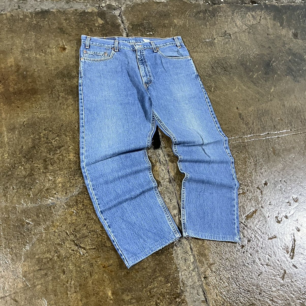 Levi's × Vintage Crazy Vintage 90s Levi's 505 Jeans Essential Skater Style Size US 36 / EU 52 - 6 Thumbnail