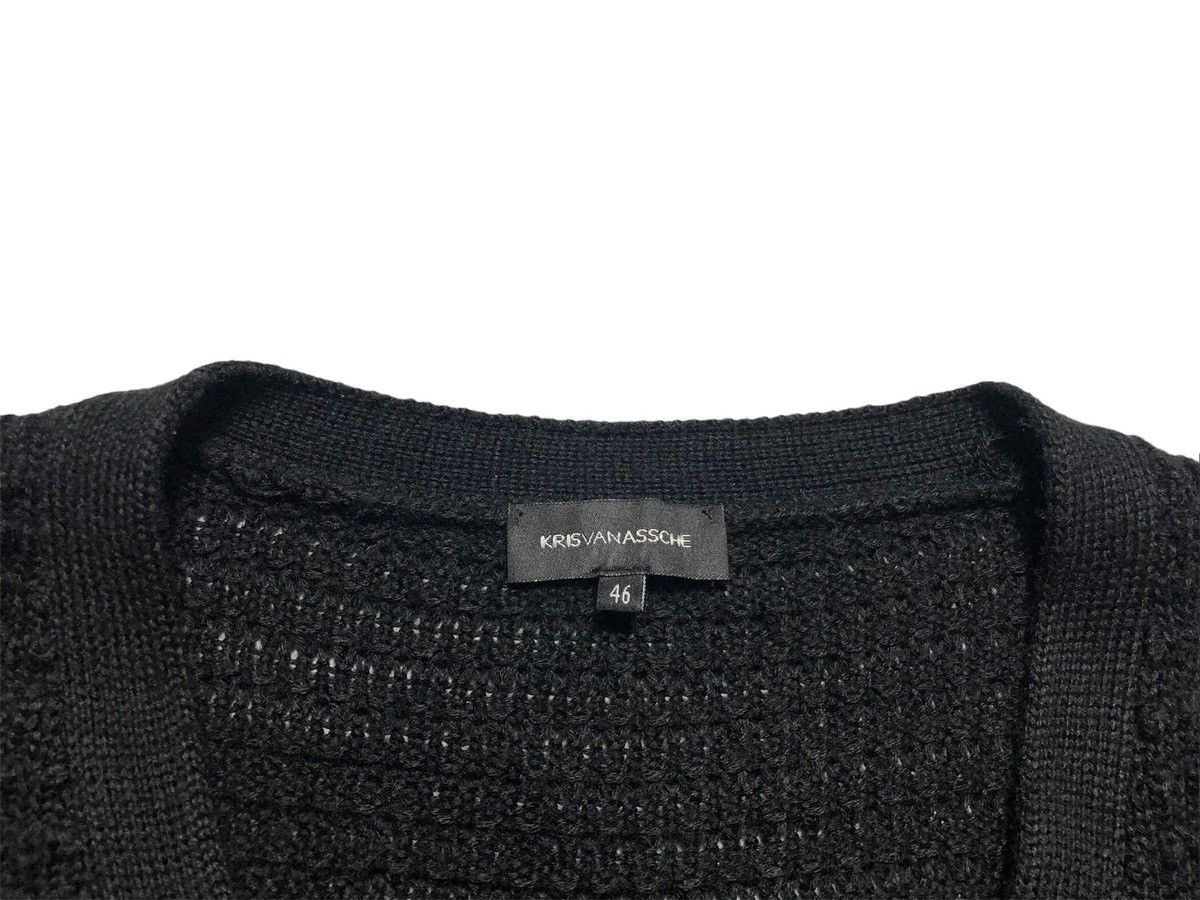 Kris Van Assche Kris Van Assche textured wool/cotton cardigan Size US S / EU 44-46 / 1 - 2 Thumbnail