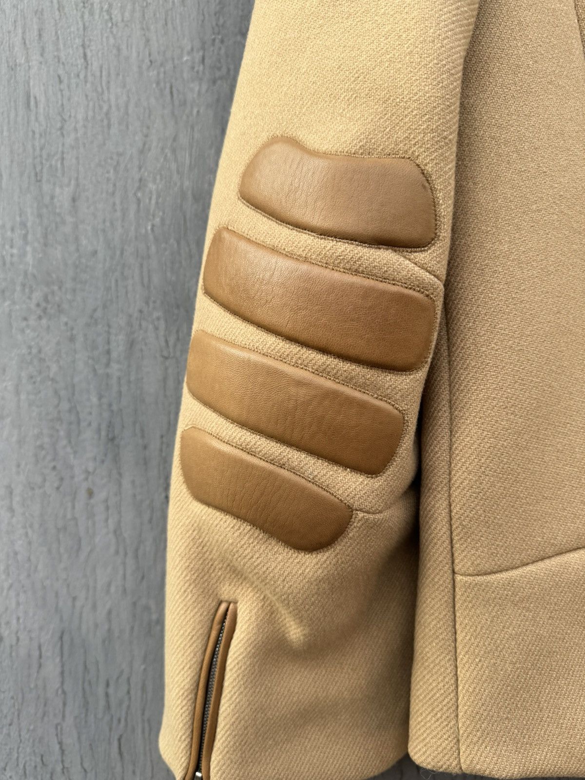 Prada Prada Vintage AW99 Camel Wool Jacket size 44 Size M / US 6-8 / IT 42-44 - 10 Thumbnail