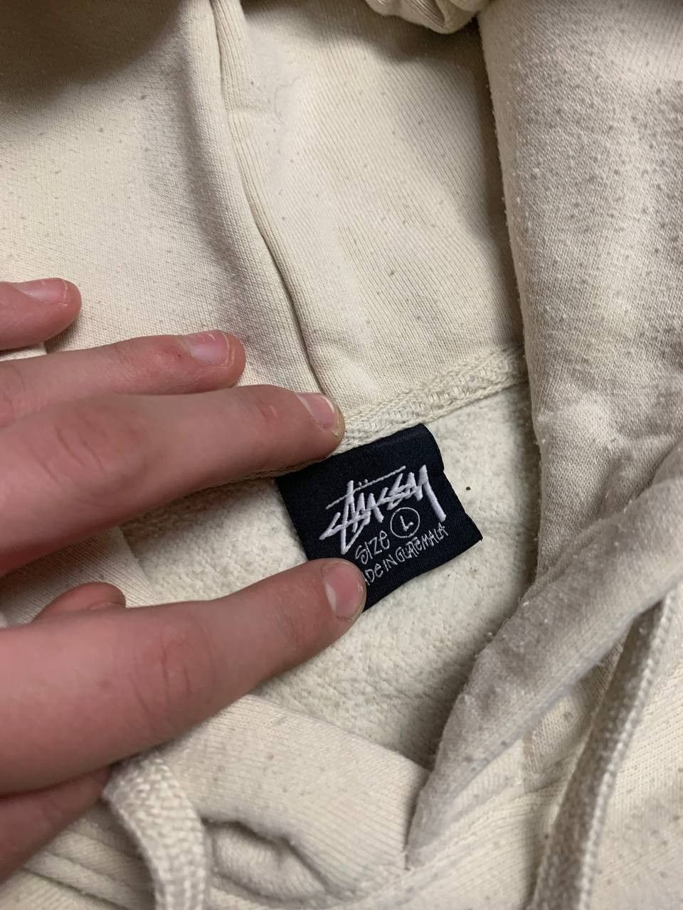 Stussy Men’s Hoodie Stussy Big Logo Y2K Gorpcore Streetwear Tee Size US L / EU 52-54 / 3 - 7 Thumbnail