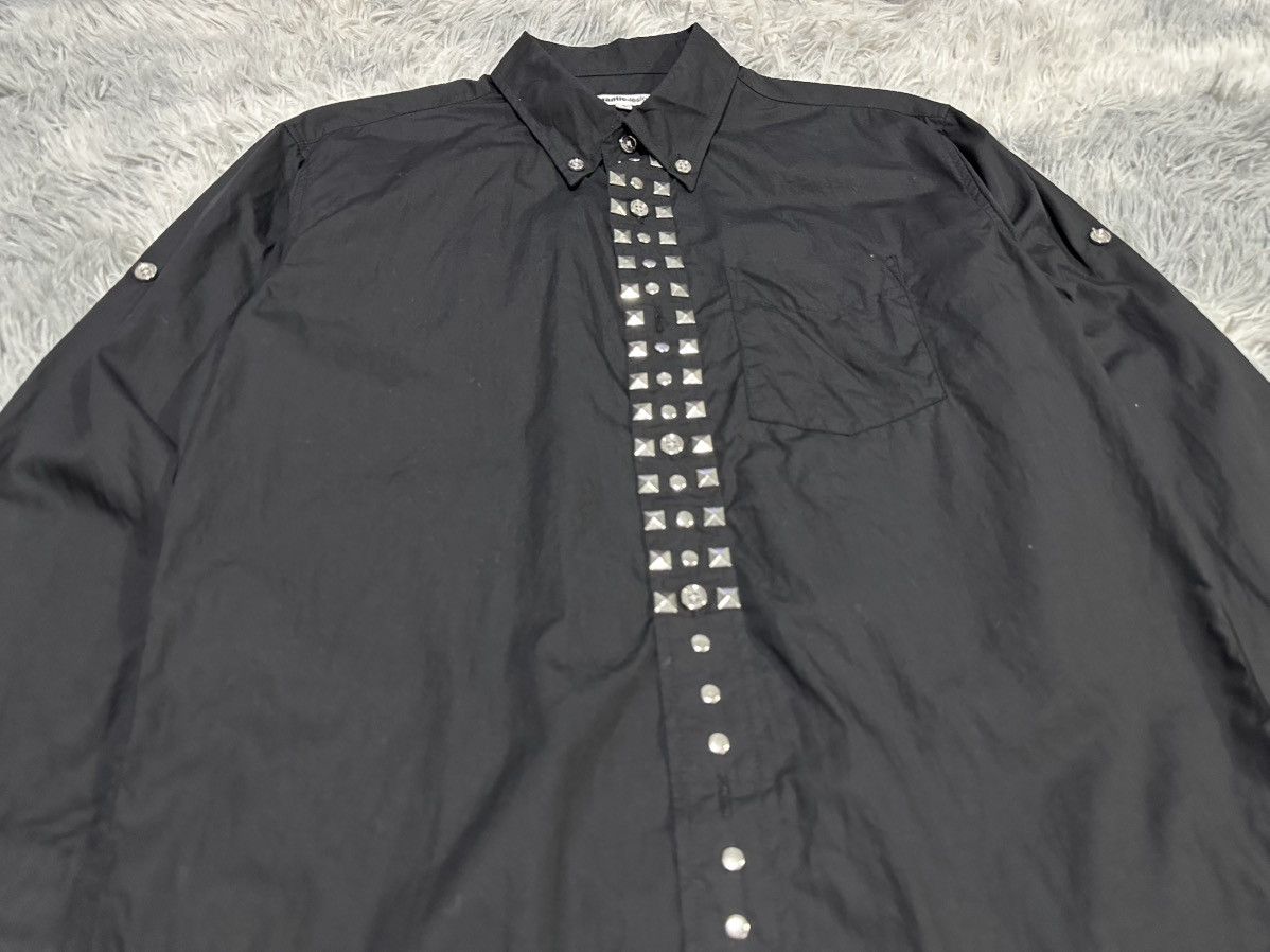 semanticdesign 🔥Rare Y2K Semantic Design Studded Shirt Button Ups Size US L / EU 52-54 / 3 - 3 Thumbnail
