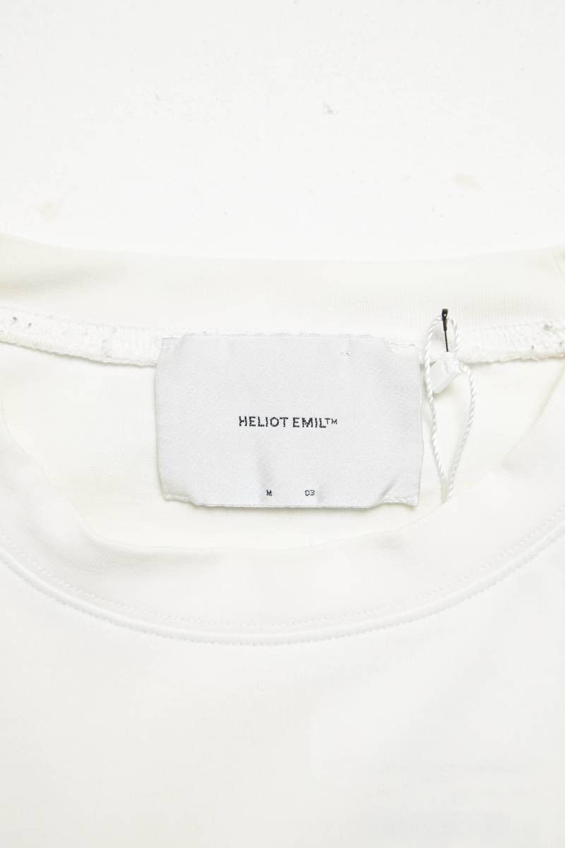 Heliot Emil o1mle0125 Two Layer Long Sleeve T-Shirt in White Size US XS / EU 42 / 0 - 4 Thumbnail