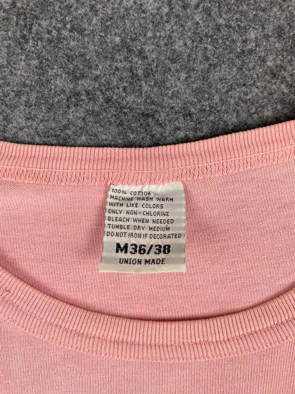 Vintage vintage wrong number union made tee nice design Size US M / EU 48-50 / 2 - 3 Thumbnail