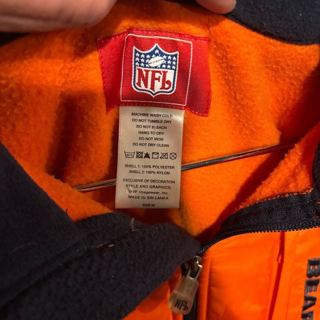 NFL Chicago Bears Fleece Jacket Size US M / EU 48-50 / 2 - 5 Thumbnail