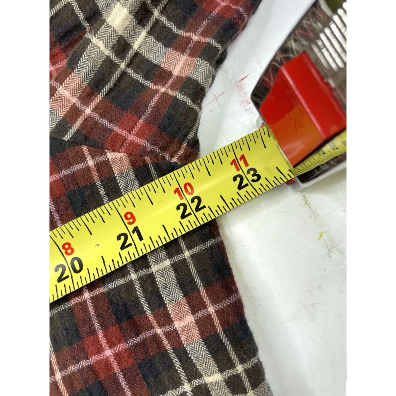 James Perse James Perse Plaid Flannel Shirt Mens Long Sleeve Button-Up 3 Button Front Cotton Spandex Stretch Multicolor Size US S / EU 44-46 / 1 - 6 Thumbnail