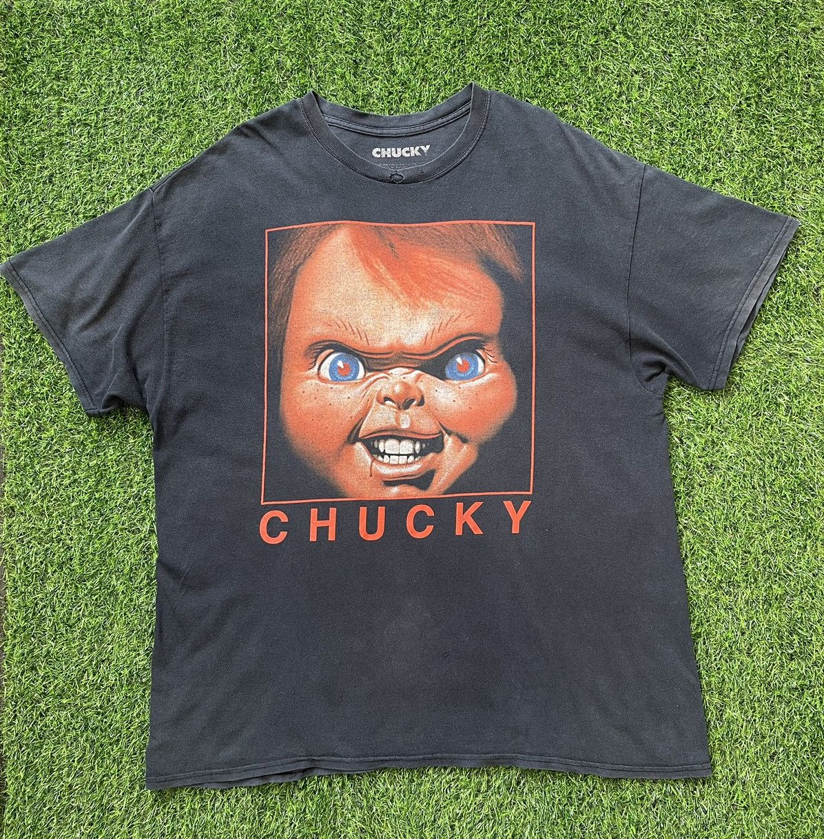 Vintage Distresses Chucky Horror Movies Shirt Size US XL / EU 56 / 4 - 1 Thumbnail