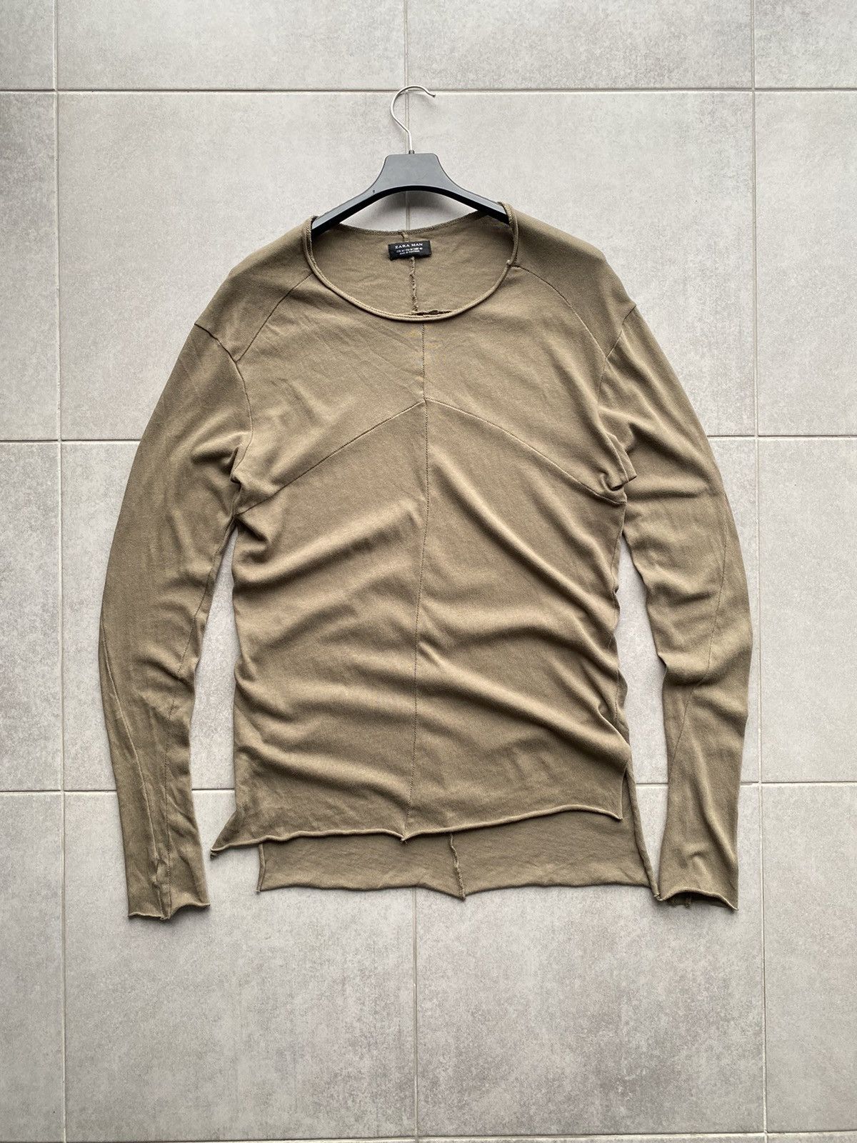 Other Zara Asymmetrical Longsleeve Rick Owens Style Size US M / EU 48-50 / 2 - 5 Thumbnail