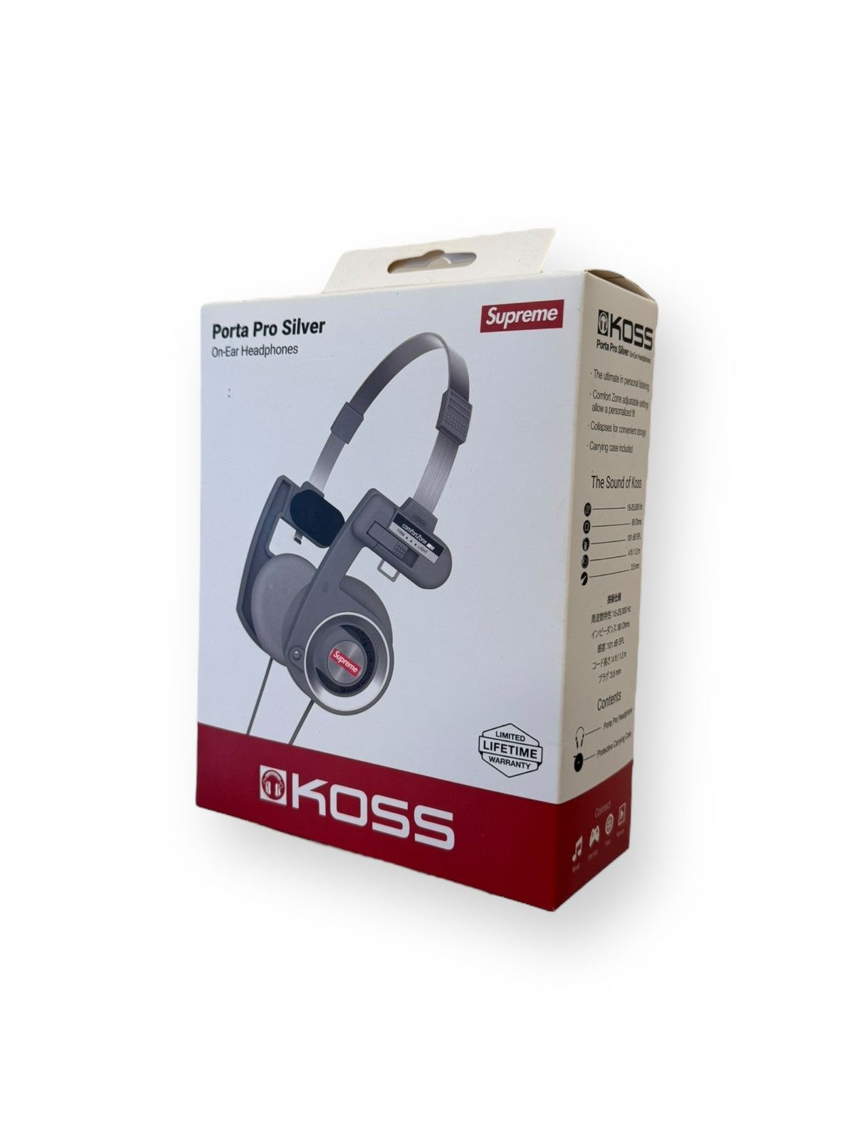 a*o様 Supreme KOSS Porta Pro Silver Headp Supreme / Koss Porta Pro – Koss Stereophones