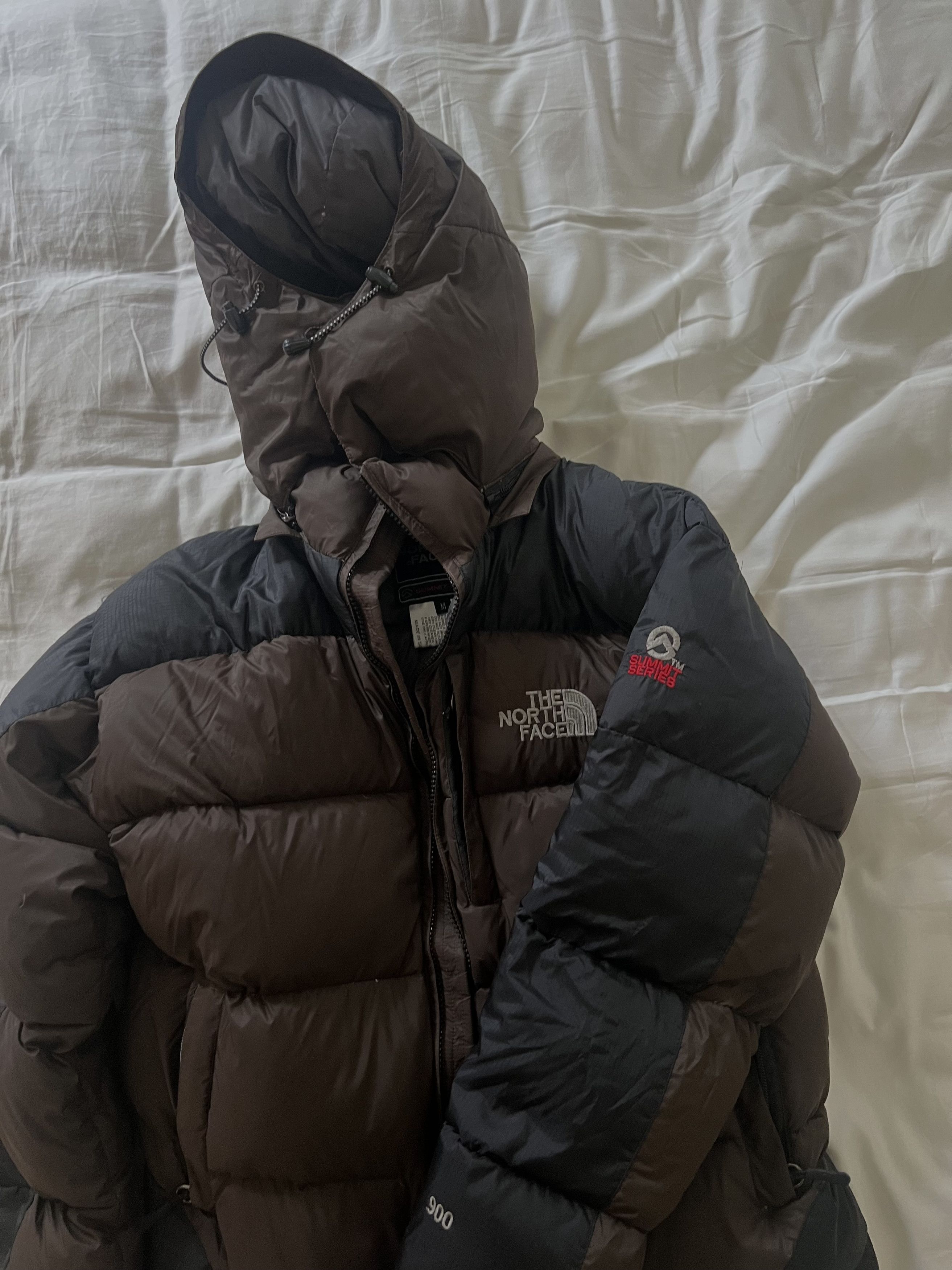 The North Face The North Face Summit Series Down Puffer Jacket Brown/Black Size US M / EU 48-50 / 2 - 5 Thumbnail