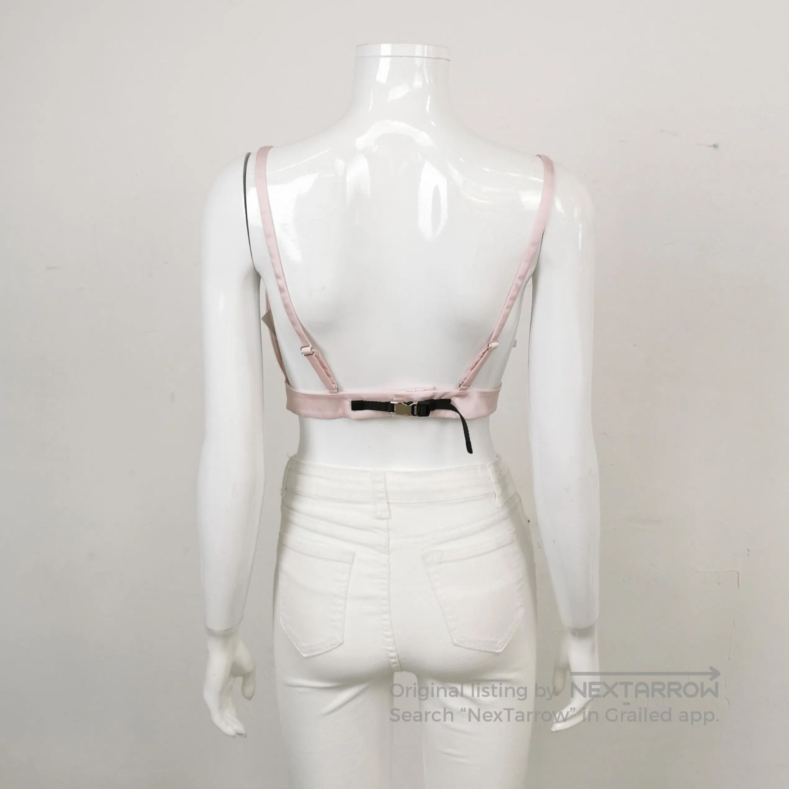 Prada Prada Pink Triangle Logo Vest . Size S / US 4 / IT 40 - 2 Thumbnail