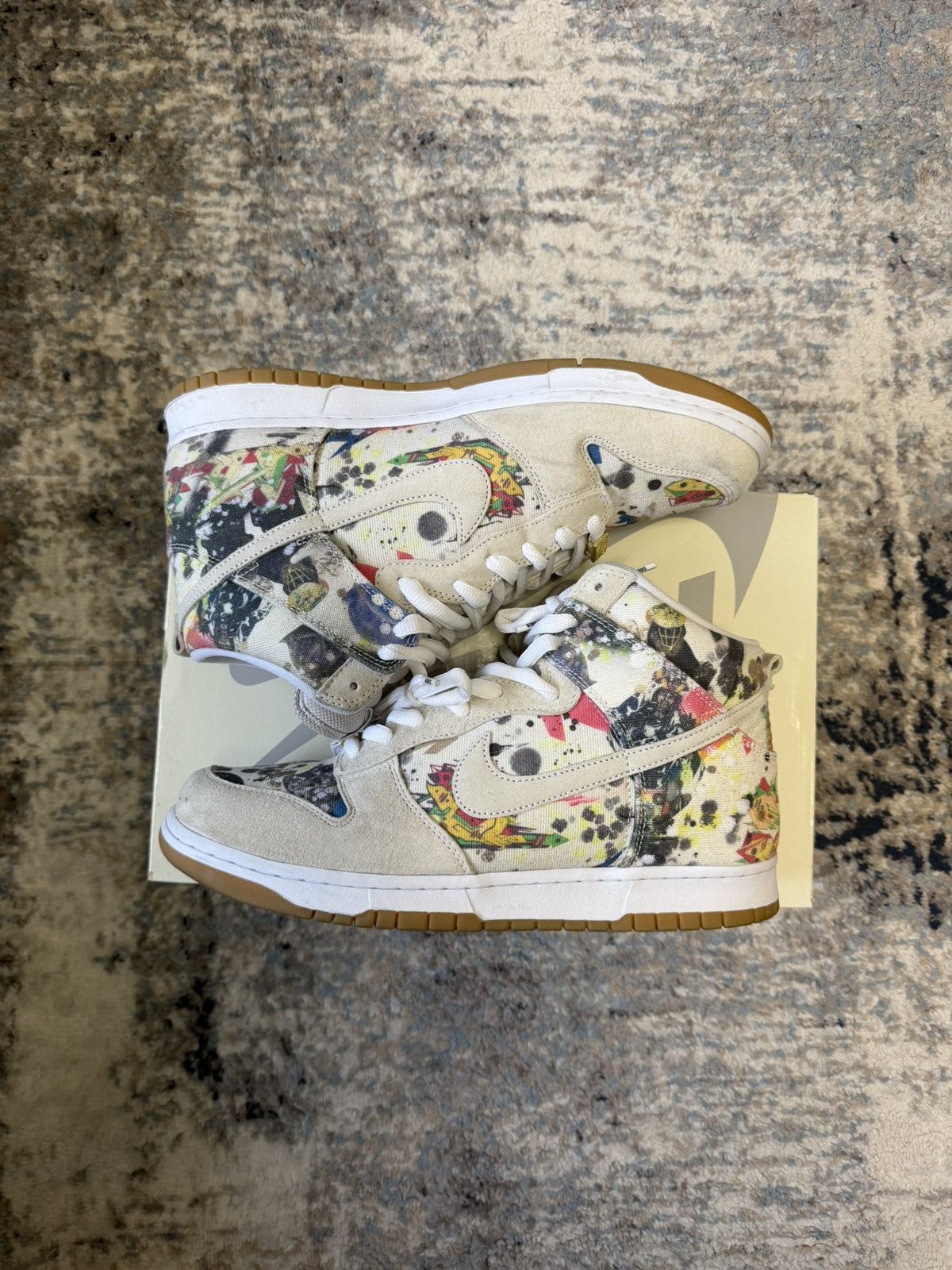 Supreme Supreme X Rammellzee nike dunk Size US 13 / EU 46 - 1 Thumbnail