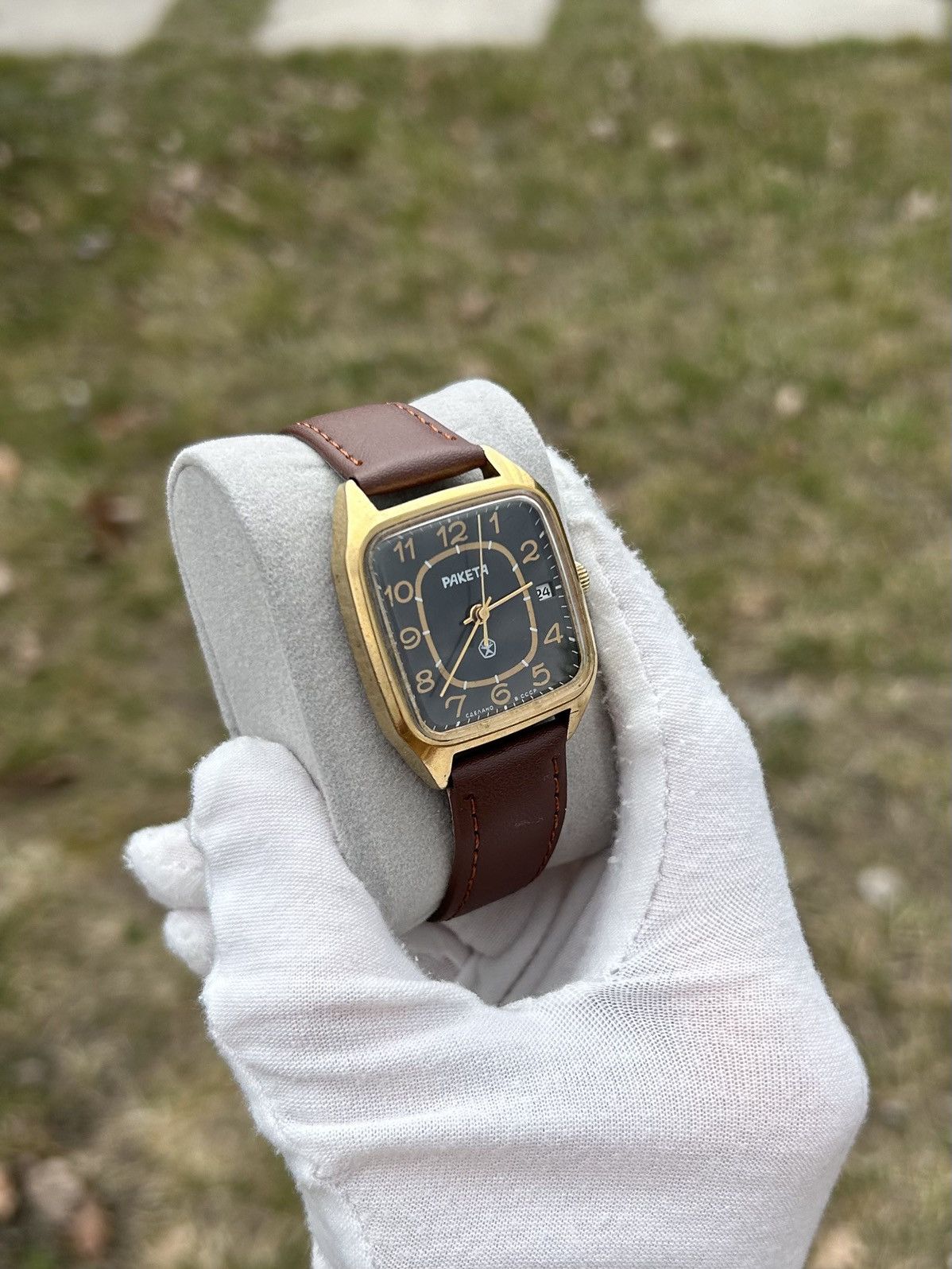 Vintage Vintage Watch Raketa USSR Soviet Mechanical 1980s Size ONE SIZE - 14 Thumbnail
