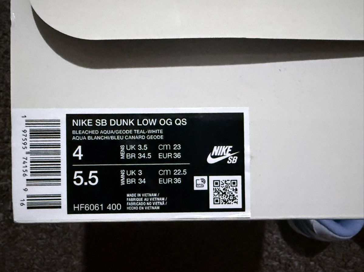 Nike SB Nike SB Dunk Low X Futura Laboratories Size US 5.5 / IT 35.5 - 7 Thumbnail