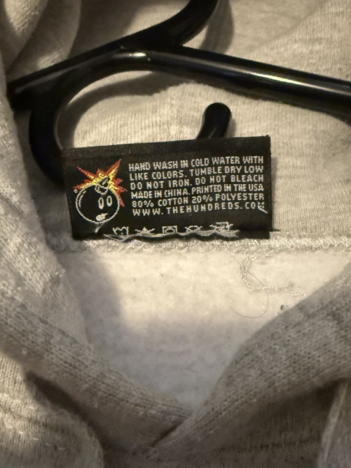 The Hundreds The Hundreds Bomber Hoodie Size Medium Size US M / EU 48-50 / 2 - 7 Thumbnail