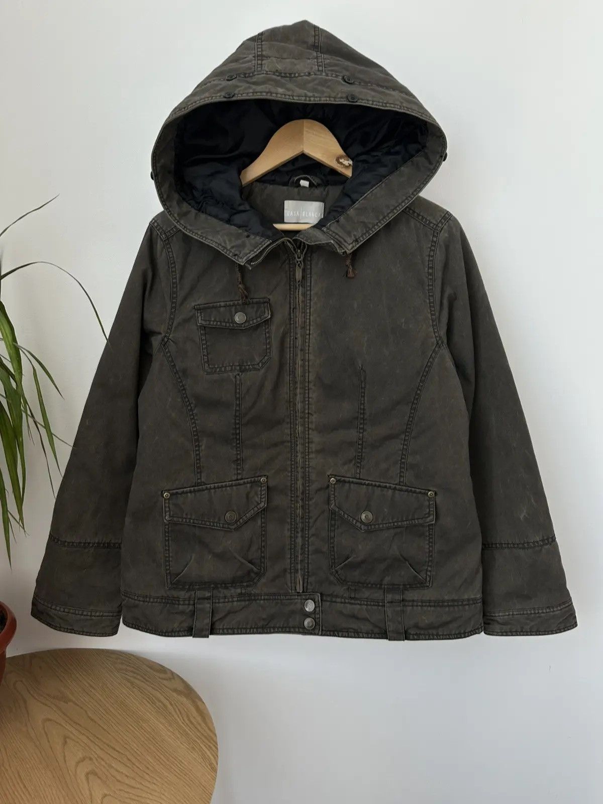 Casablanca Vintage Japanese Casa/Blanca Multi Pocket Faded Jacket Y2K Size US M / EU 48-50 / 2 - 6 Thumbnail