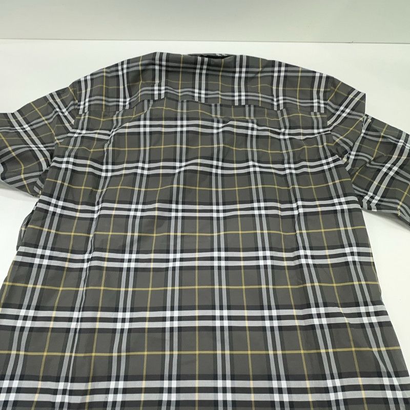 Burberry Burberry Color-Blocked Check Long Sleeve Shirt 0079 Size US XS / EU 42 / 0 - 1 Thumbnail