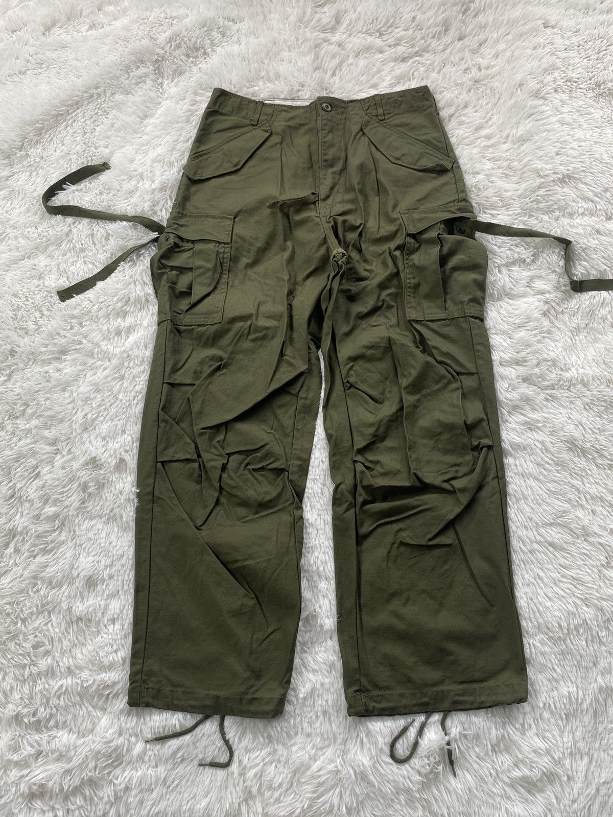 Japanese Brand 💥RARE💥YMCL KY Military M-65 Bondage Cargo pant travis Scott Size US 32 / EU 48 - 2 Thumbnail