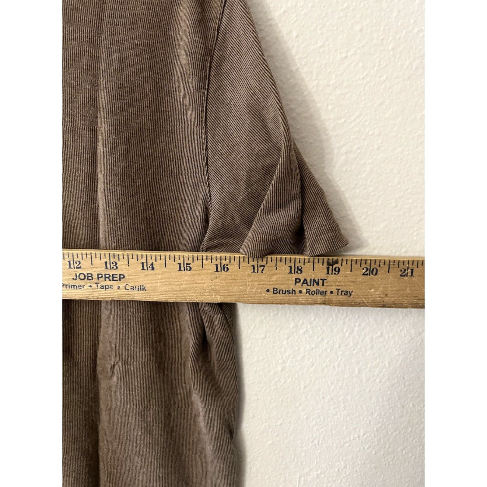 Talbots VINTAGE Talbots Women’s T-Shirt Casual Short Sleeve Brown 80s 90s City Bohemian Modern Size M / US 6-8 / IT 42-44 - 4 Thumbnail