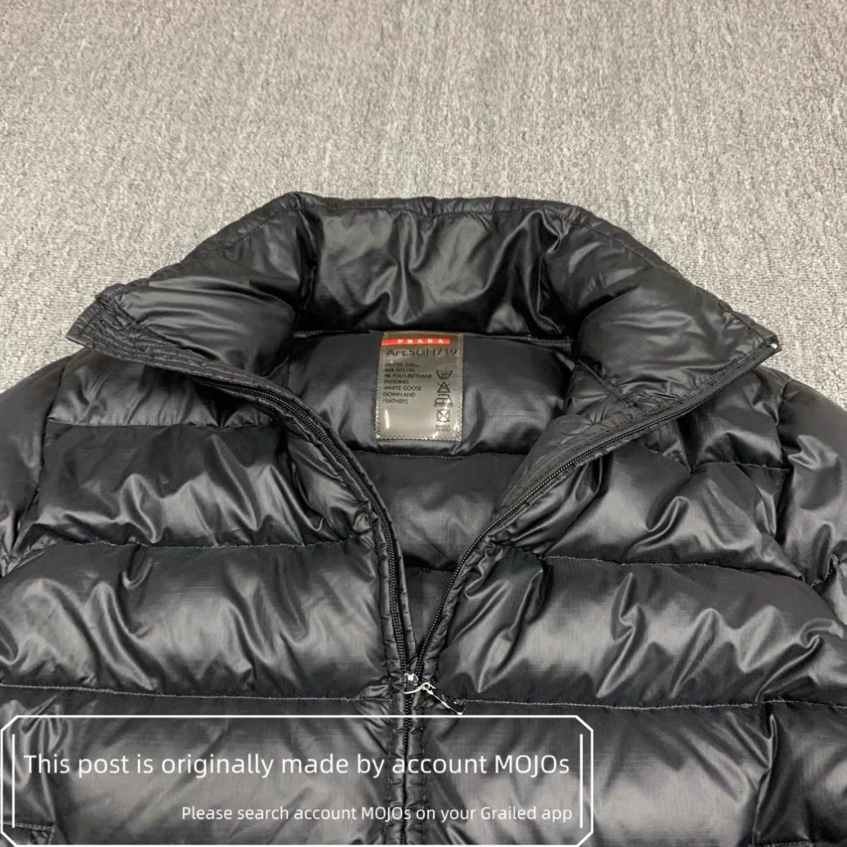 Prada Sz 52 Prada Metal Label Classic Puffer Jacket mojos1050526 Size US L / EU 52-54 / 3 - 8 Thumbnail