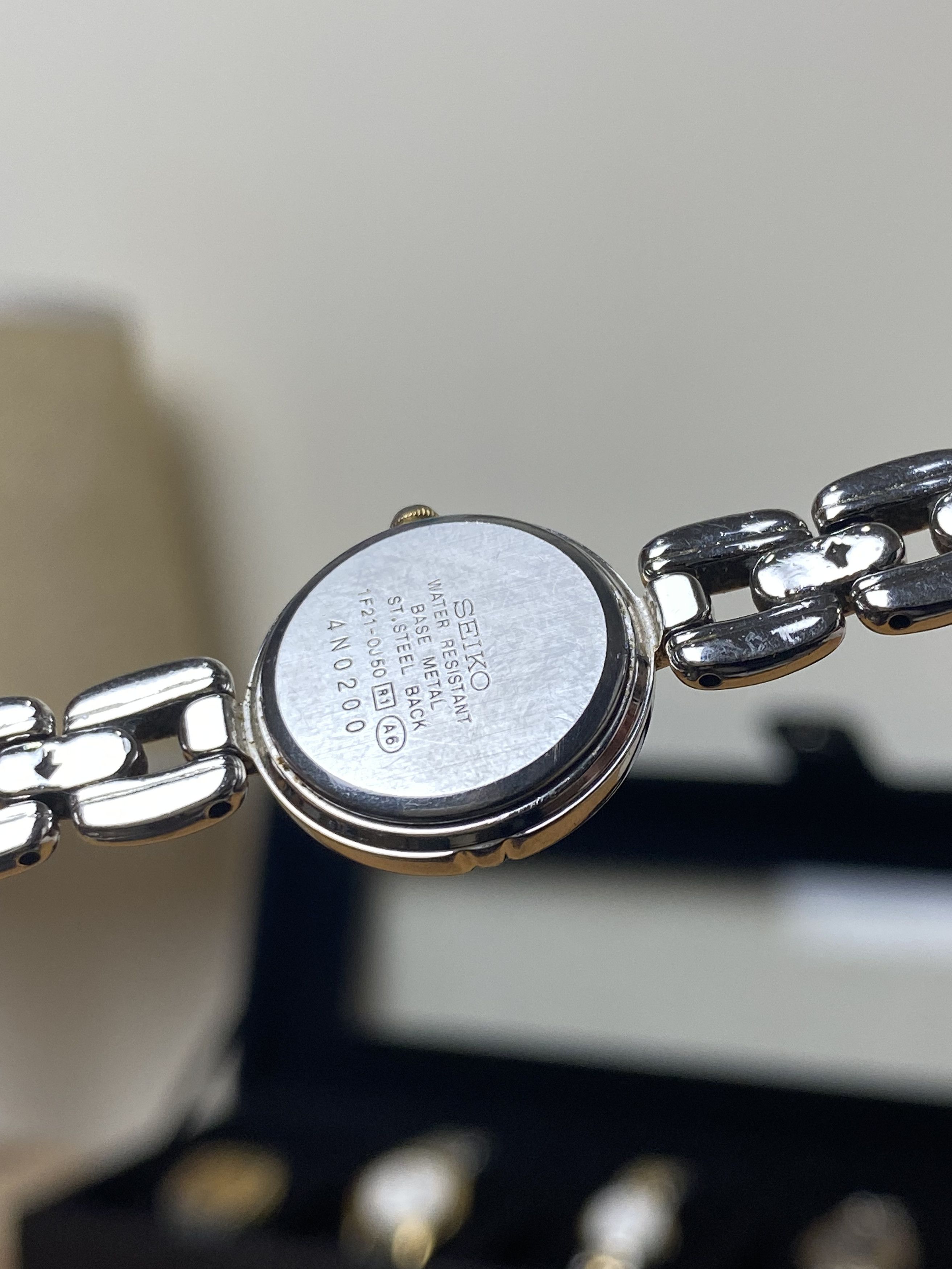 Seiko × Vintage 💥 Vtg Seiko Tisse Bracelet Lady Size ONE SIZE - 4 Thumbnail
