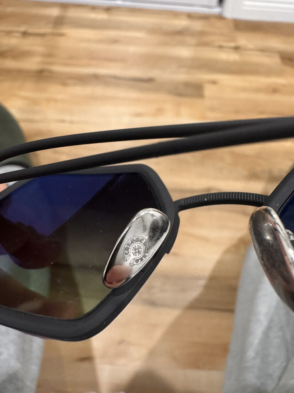 Chrome Hearts Chrome Hearts DATASS Green Lens Sunglasses Size ONE SIZE - 6 Thumbnail