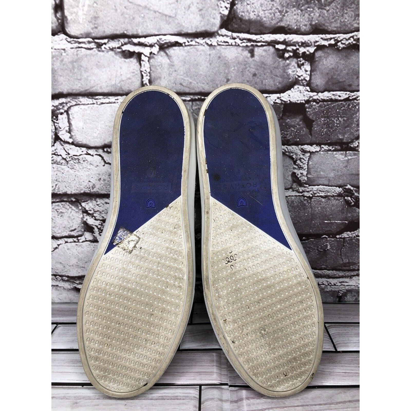 Other Rothy's The Sneakers White Terry Cloth Fabric Slip On Comfor Size US 9 / IT 39 - 11 Thumbnail