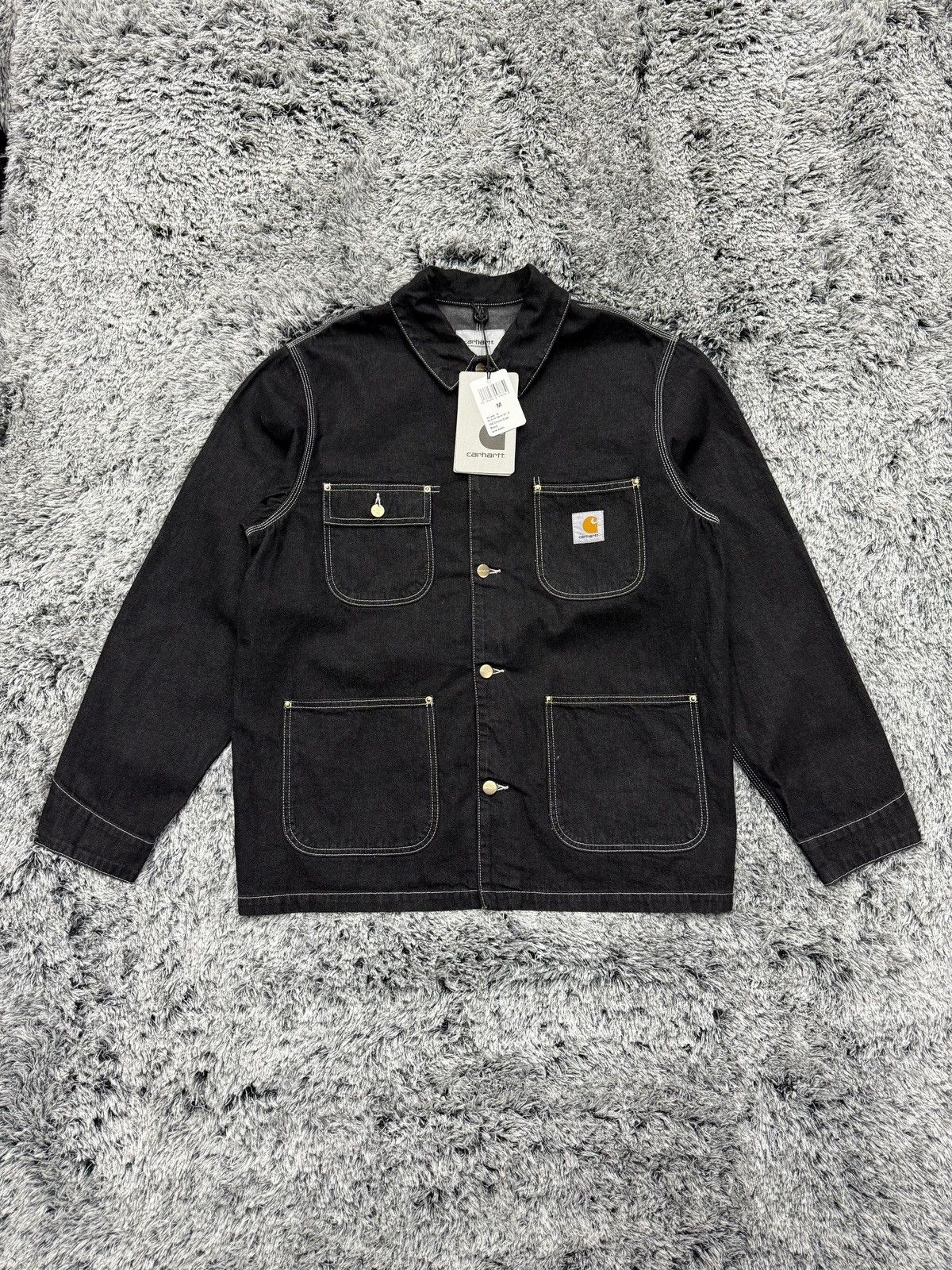 Carhartt Carhartt Wip Black new Jacket Denim Size US M / EU 48-50 / 2 - 1 Thumbnail