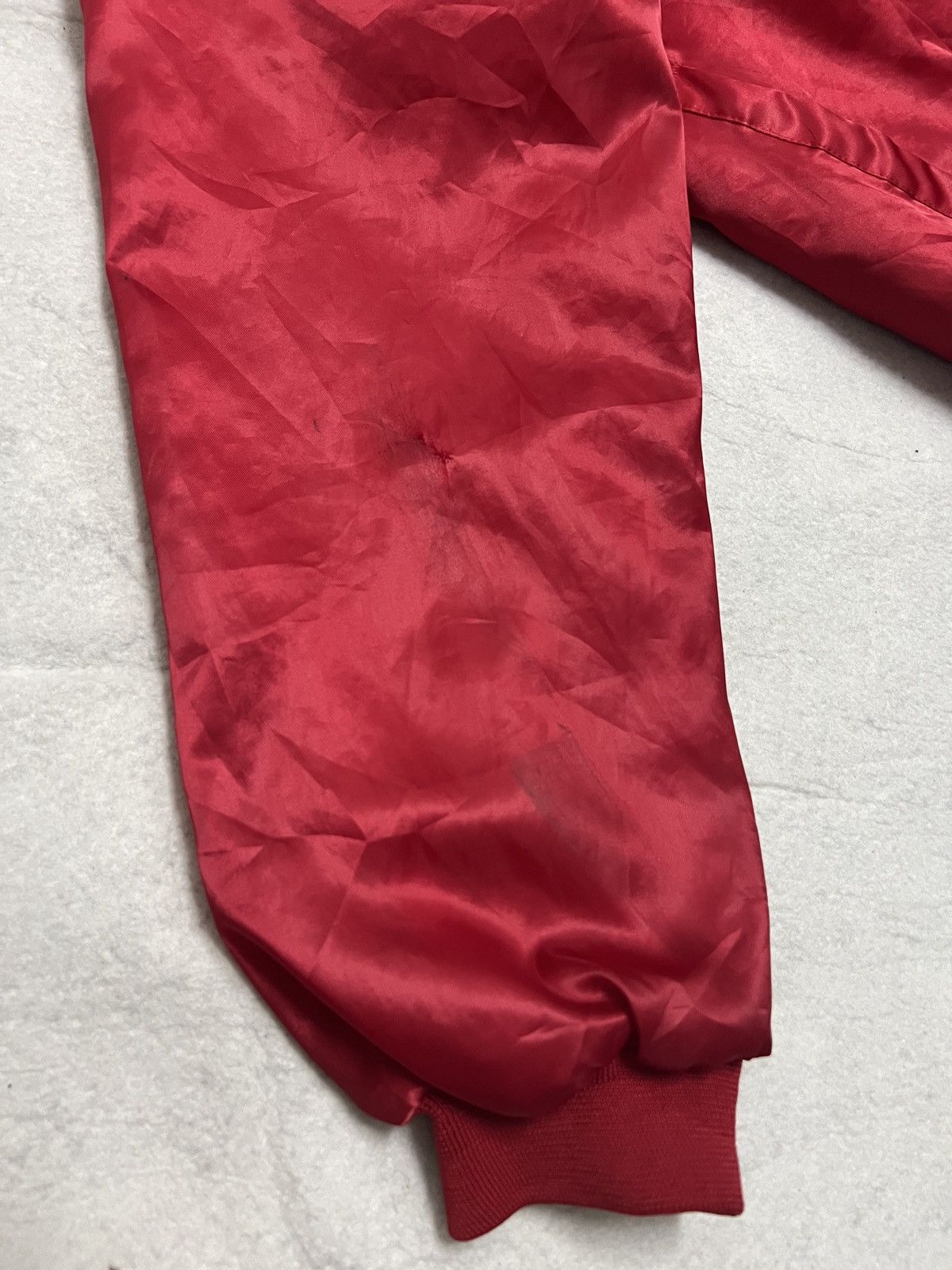 Vintage 547. Vintage Zoom Bait Co. Pro Staff Satin Jacket Size US M / EU 48-50 / 2 - 10 Thumbnail